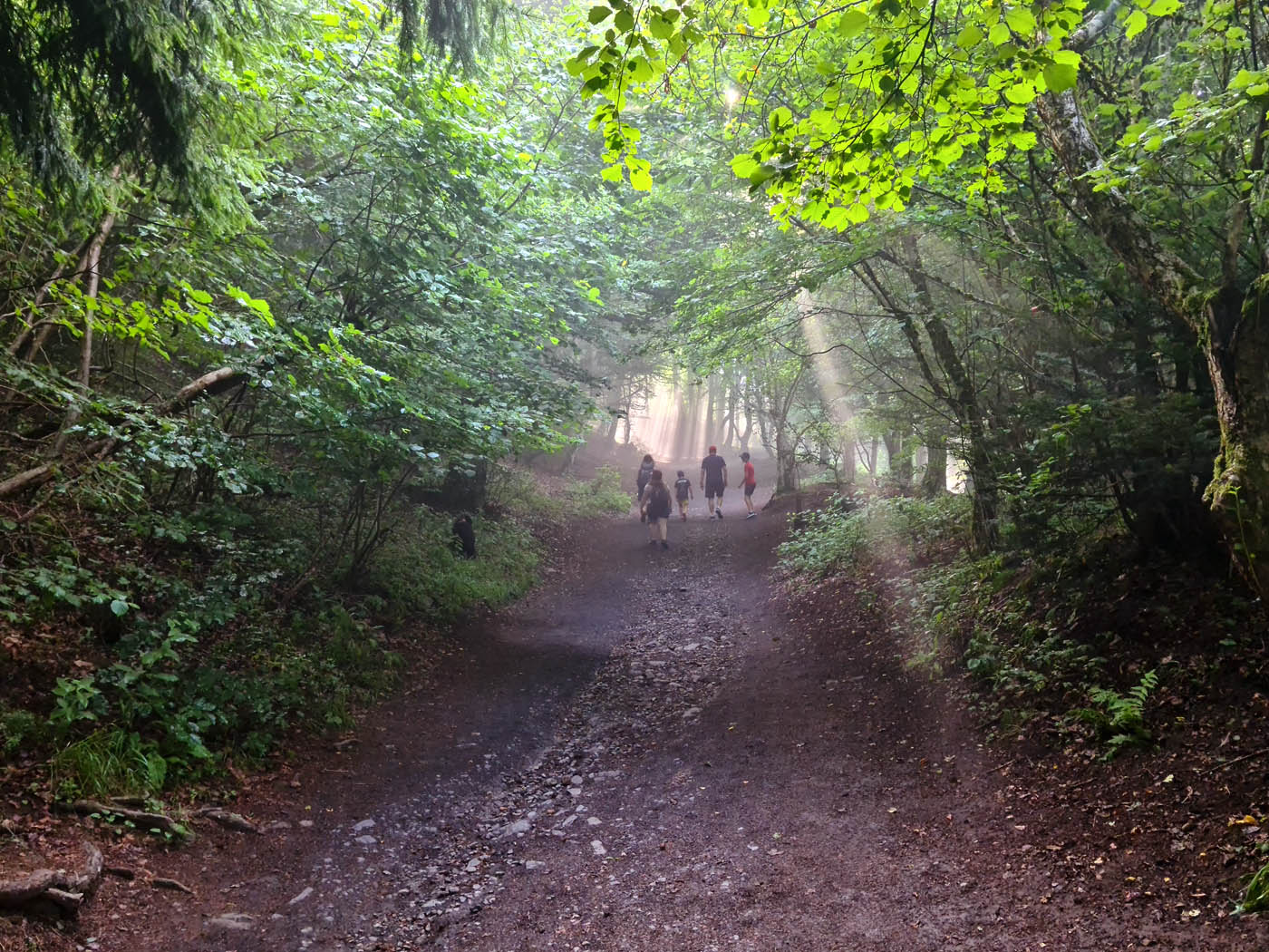 départ chemin des muletier